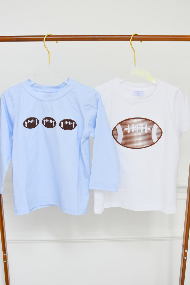 PRE-ORDER Boys Football Appliqué Long Sleeve Shirt