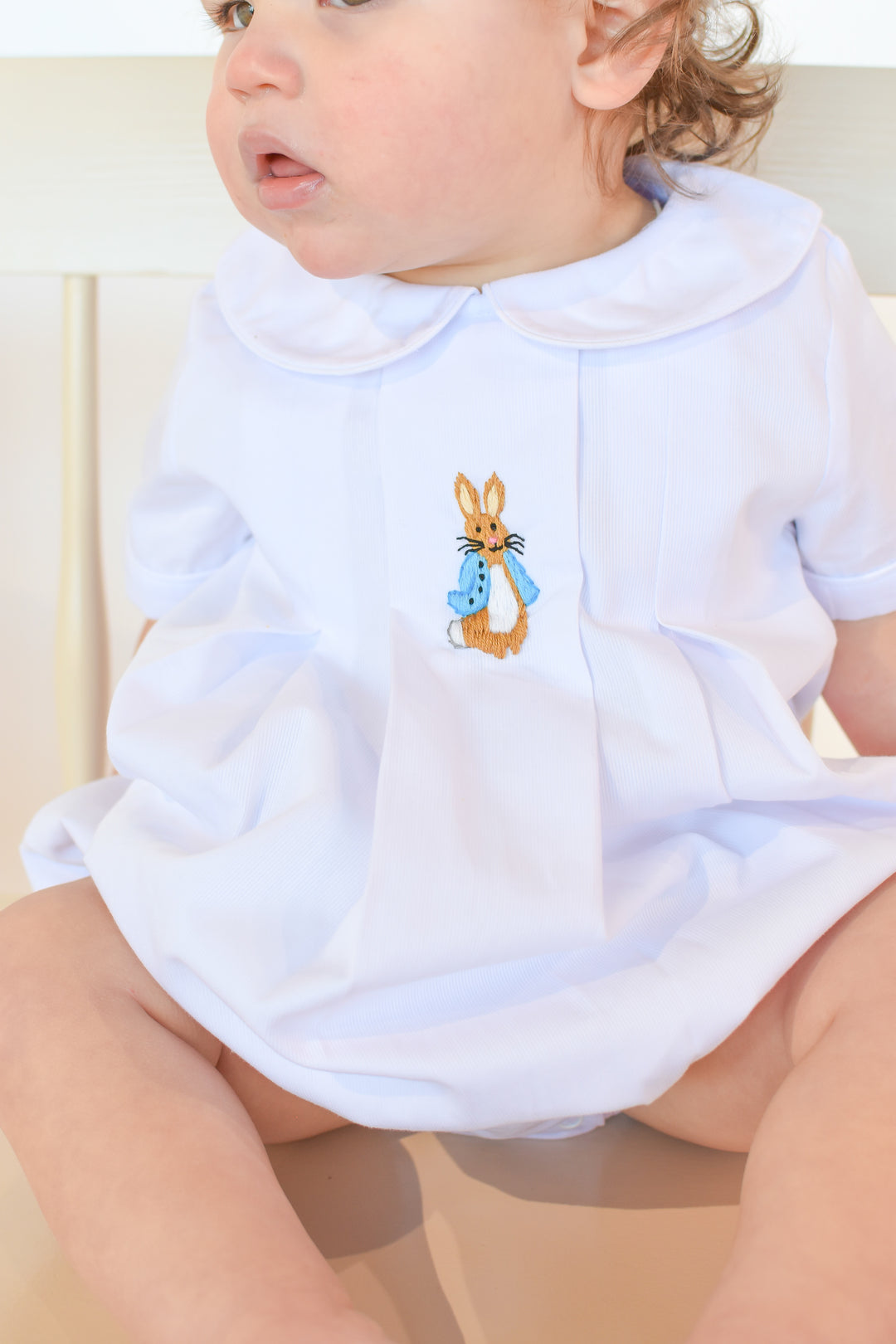 Peter Rabbit Smocked Bubble