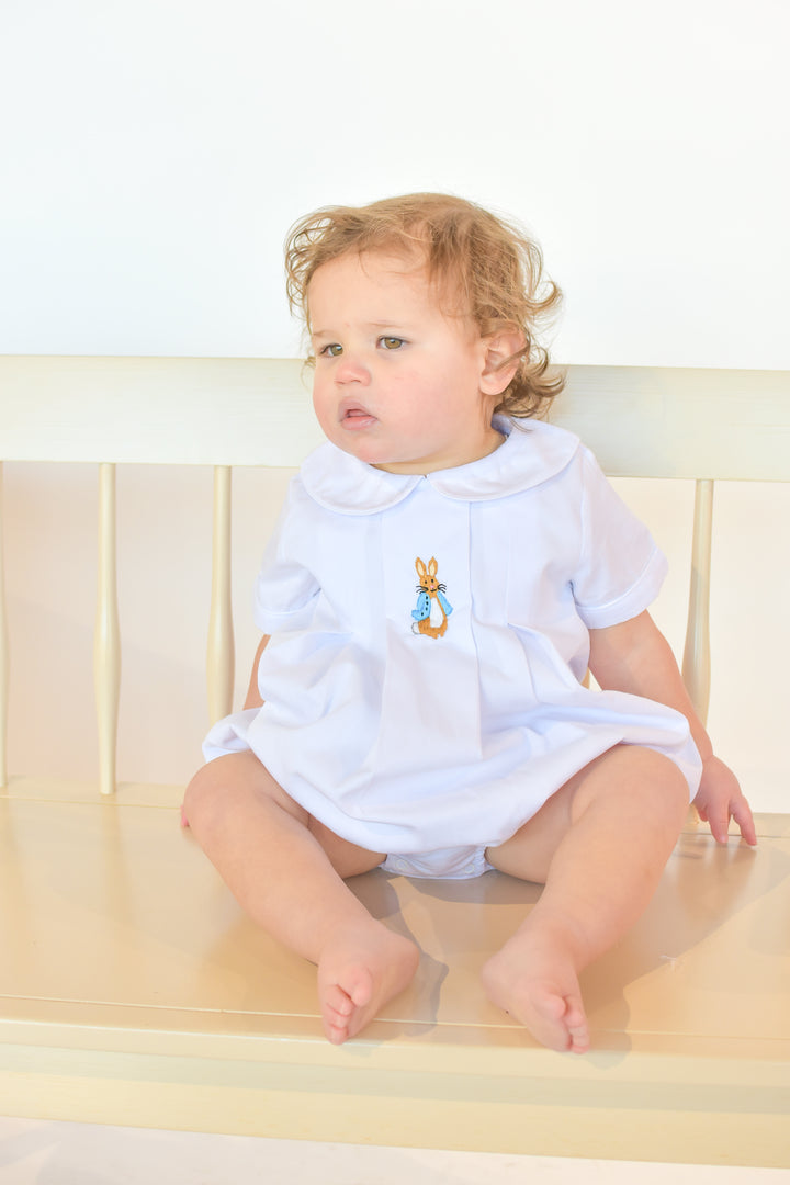 Peter Rabbit Smocked Bubble