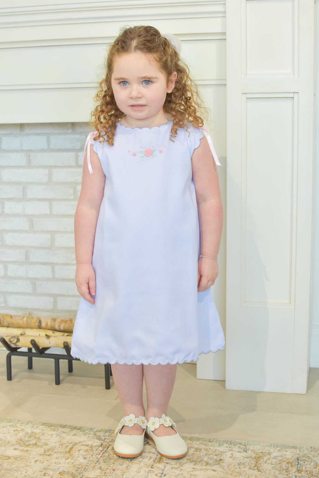 Rowan Pink Rose Dress