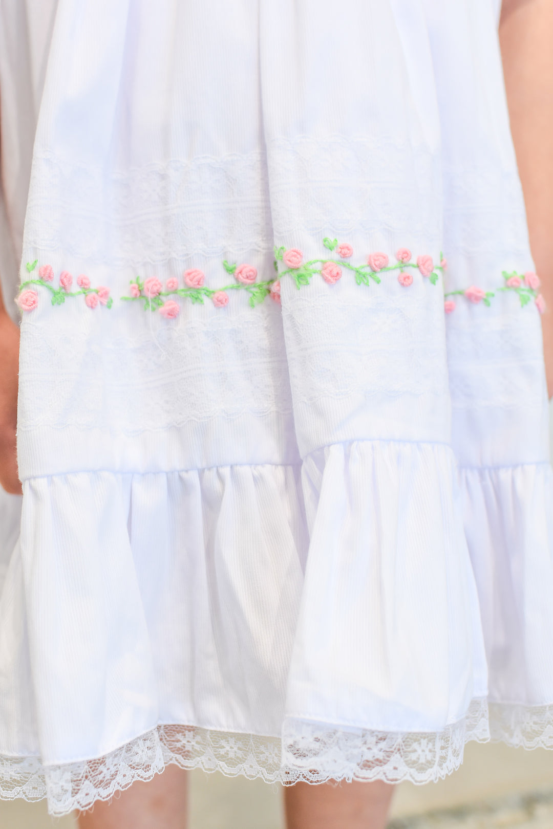 Magnolia Heirloom Smocked Dress in Pink