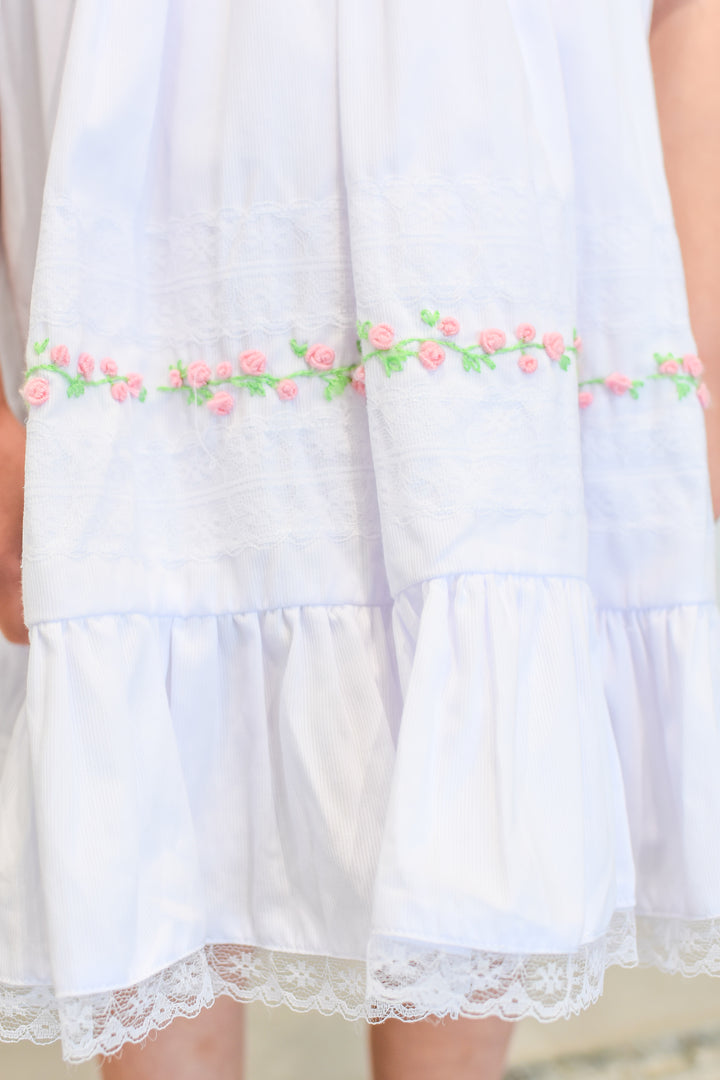 Magnolia Heirloom Smocked Dress in Pink