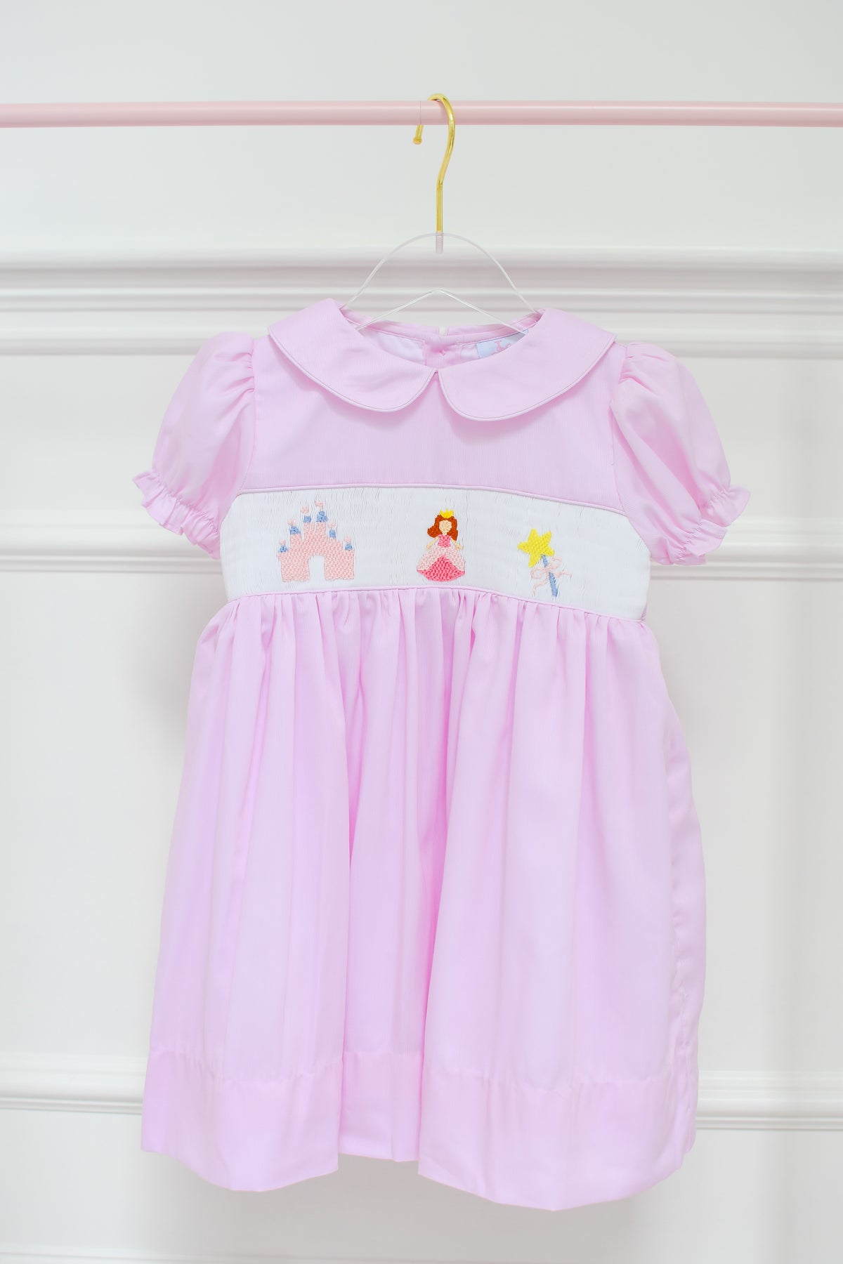 Girls Princess Smocked Dress