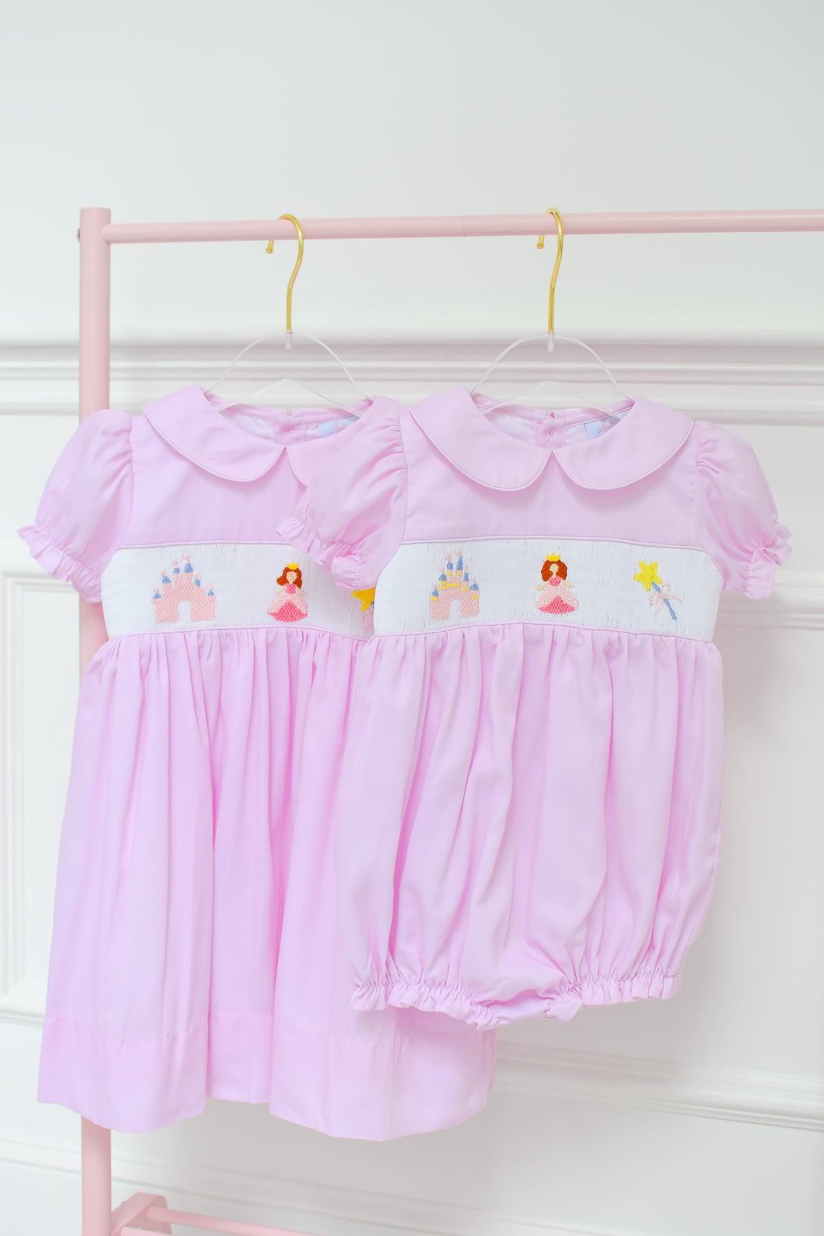 Girls Princess Smocked Dress Girls Princess Smocked Dress
