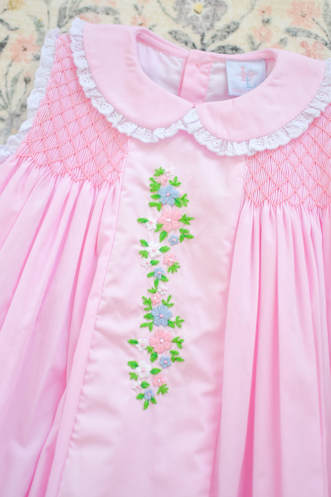 Campbell Heirloom Smocked Dress
