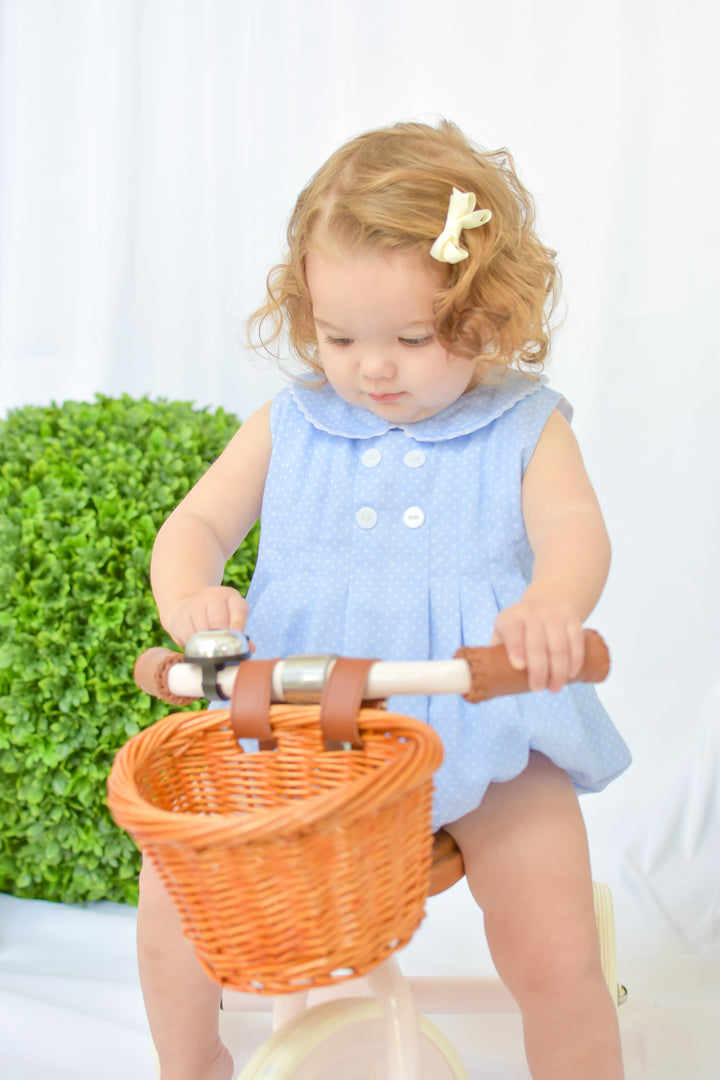 Blue Polka Dot Bubble