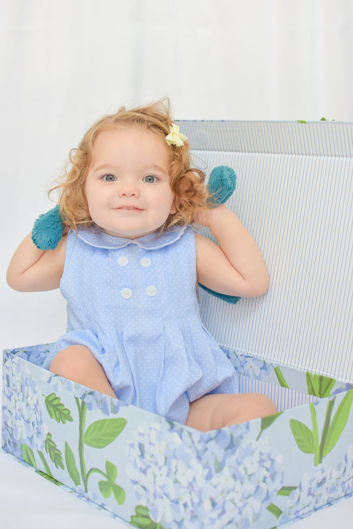 Blue Polka Dot Bubble
