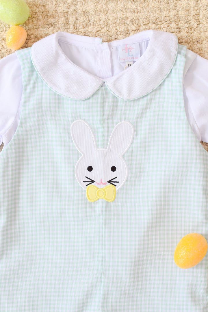Clover Smocked Shortall Set