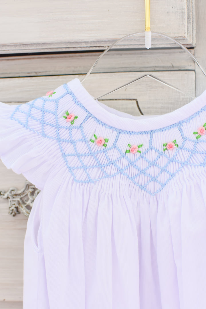 Avery Rose Smocked Bubble