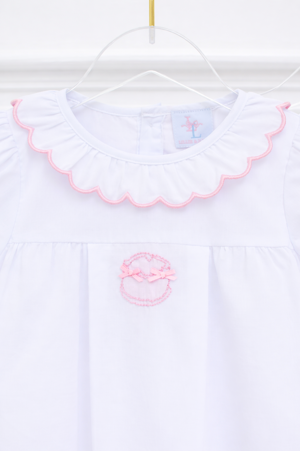 Girls Birthday Bow Cake Diaper Set