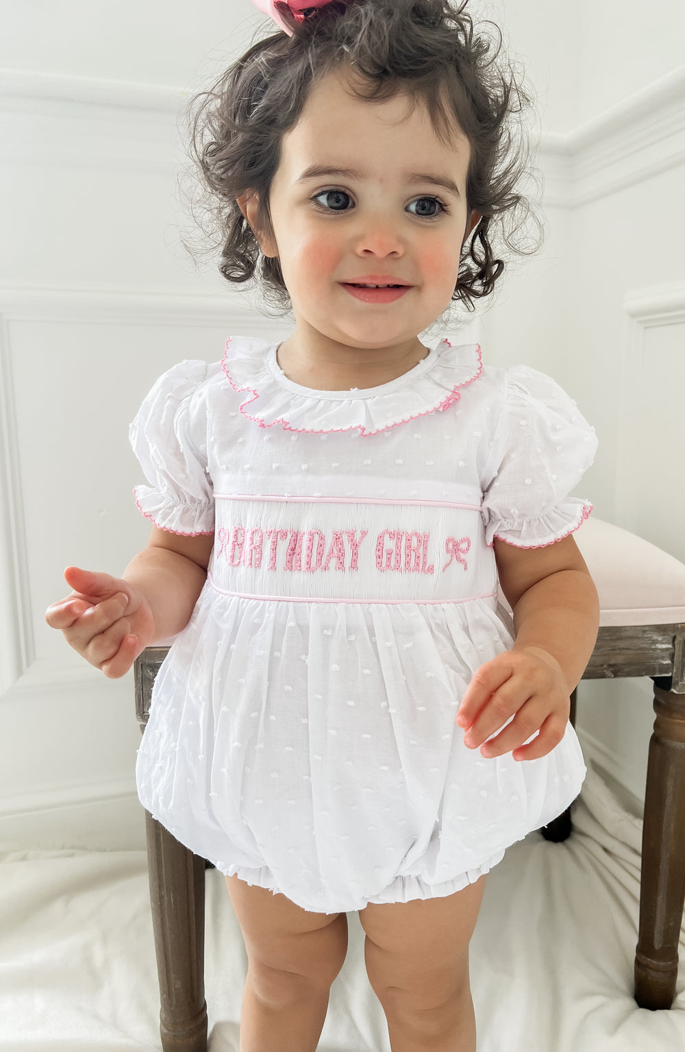 birthday dress baby girl 1 year Amazon.com: Aslaylme Baby Girl First Birthday Outfit One Year Old Birthday Clothes Girl Cute Ruffle Romper (Pink,6-12 Months): Clothing, Shoes & Jewelry