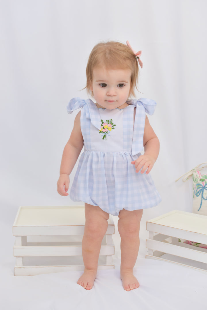 PRE-ORDER Rory Floral Smocked Bubble