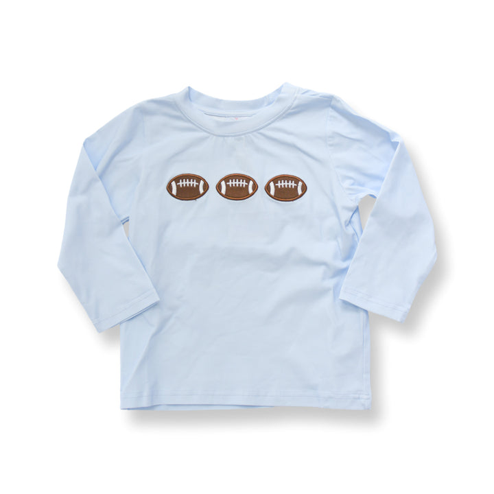 PRE-ORDER Boys Football Appliqué Long Sleeve Shirt