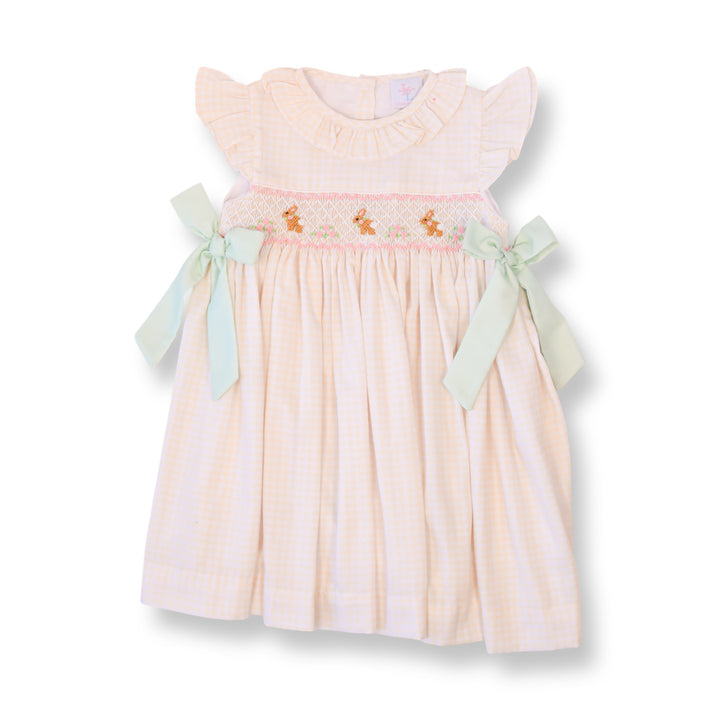 Michaela Bunny Smocked Dress