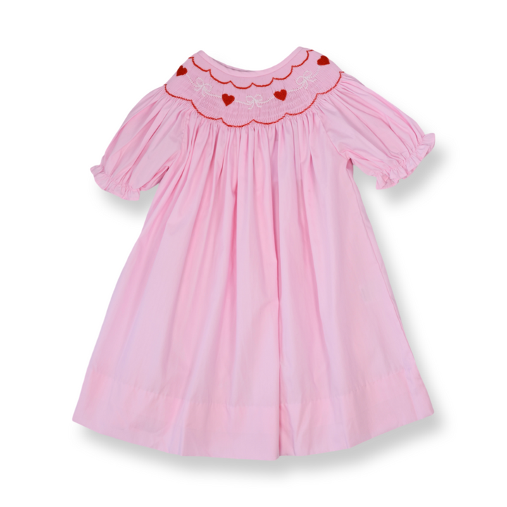 Heidi Heart and Bow Dress