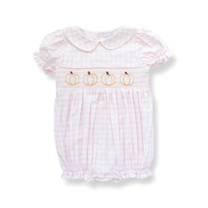 PRE-ORDER Pink Gingham Pumpkin Bubble