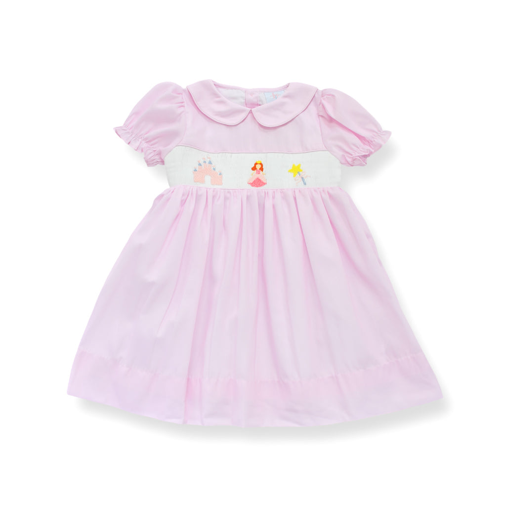 princess smocked dress Girls Princess Smocked Dress