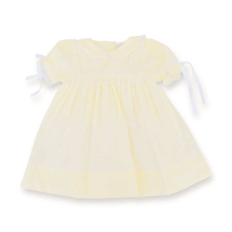 Elodie Heirloom Dress in Yellow