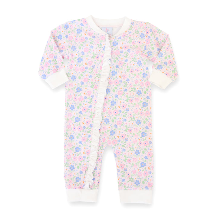Spring Garden Ruffle Footie