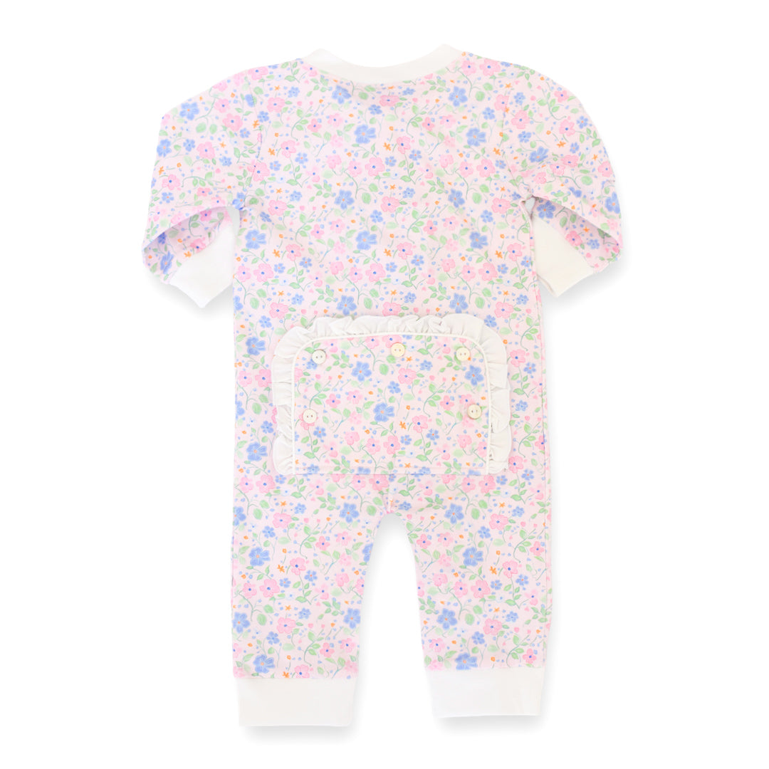 Spring Garden Ruffle Footie