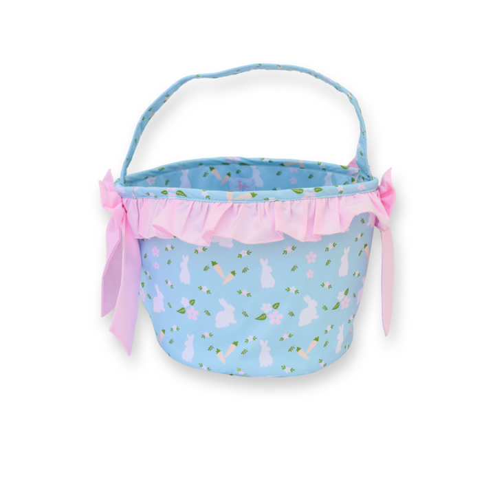 Bunny Floral Easter Basket