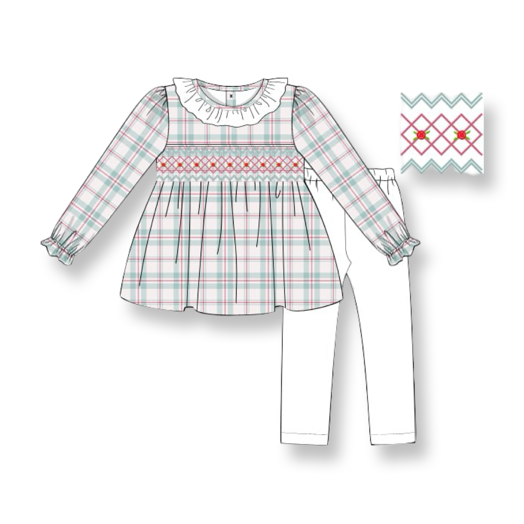 Bailey Smocked Legging Set