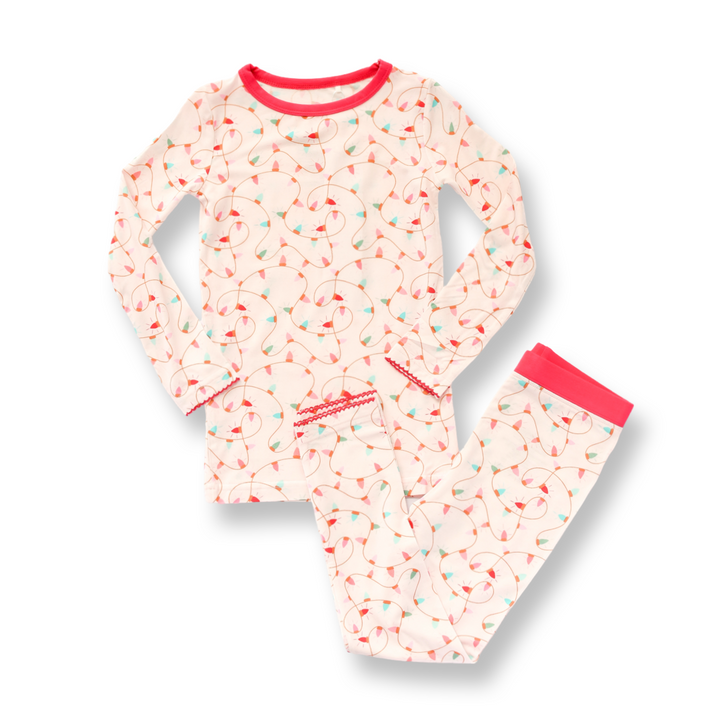 Lea Christmas Lights Two Piece Bamboo Set