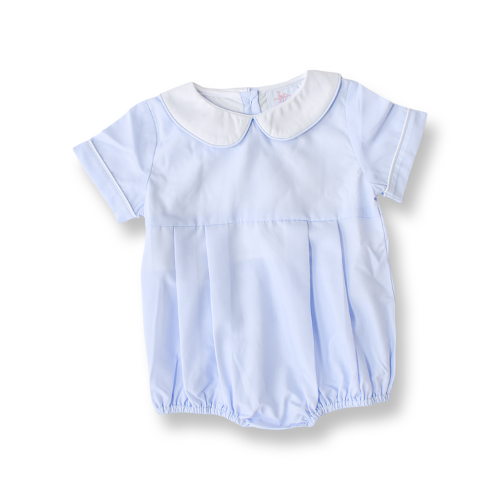 Blue Smocked Boy Bubble