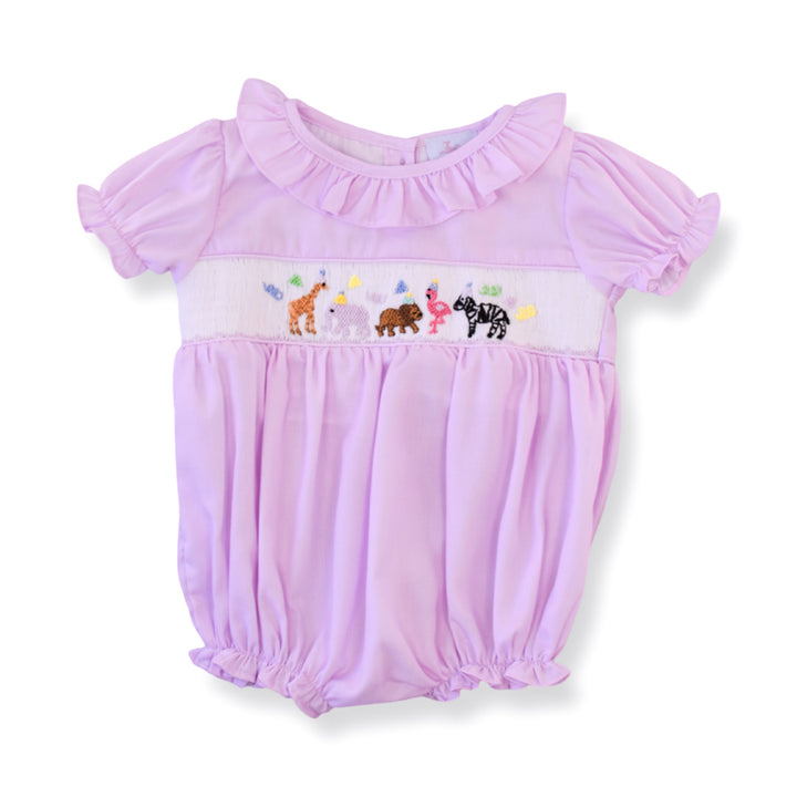 Safari Party Smocked Bubble