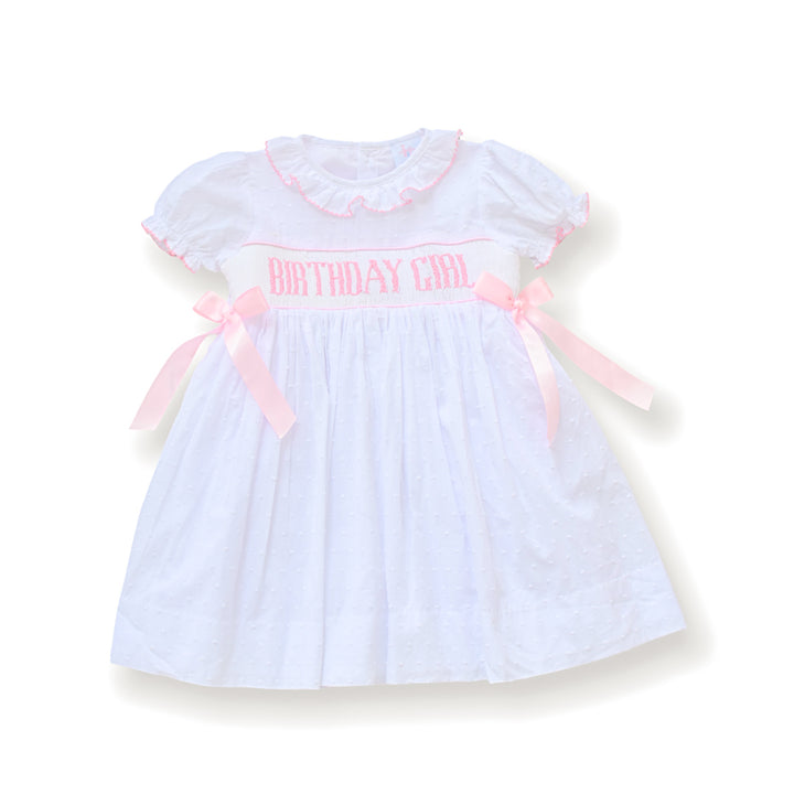 Pink Bow Birthday Dress