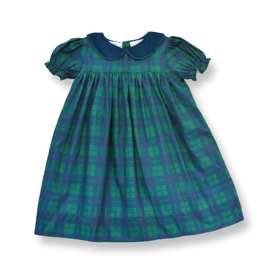 green and navy tartan dress Midi Dress Blue And Green Tartan Dress Midi Dress Navy And Green Plaid Dress Sweet Aspirations
