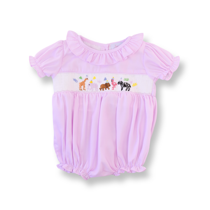 Safari Party Smocked Bubble