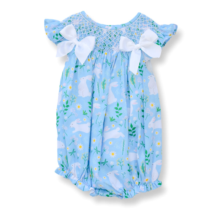 Blue Daisy Bunny Bubble