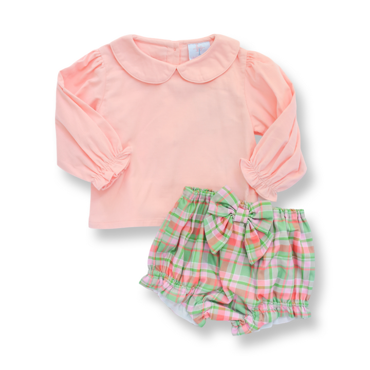 Harper Hot Pink Diaper Set