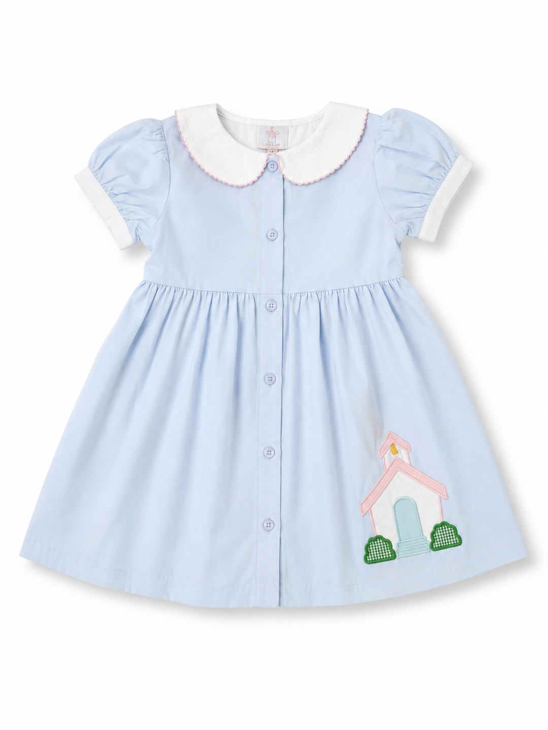 Schoolhouse Applique Dress