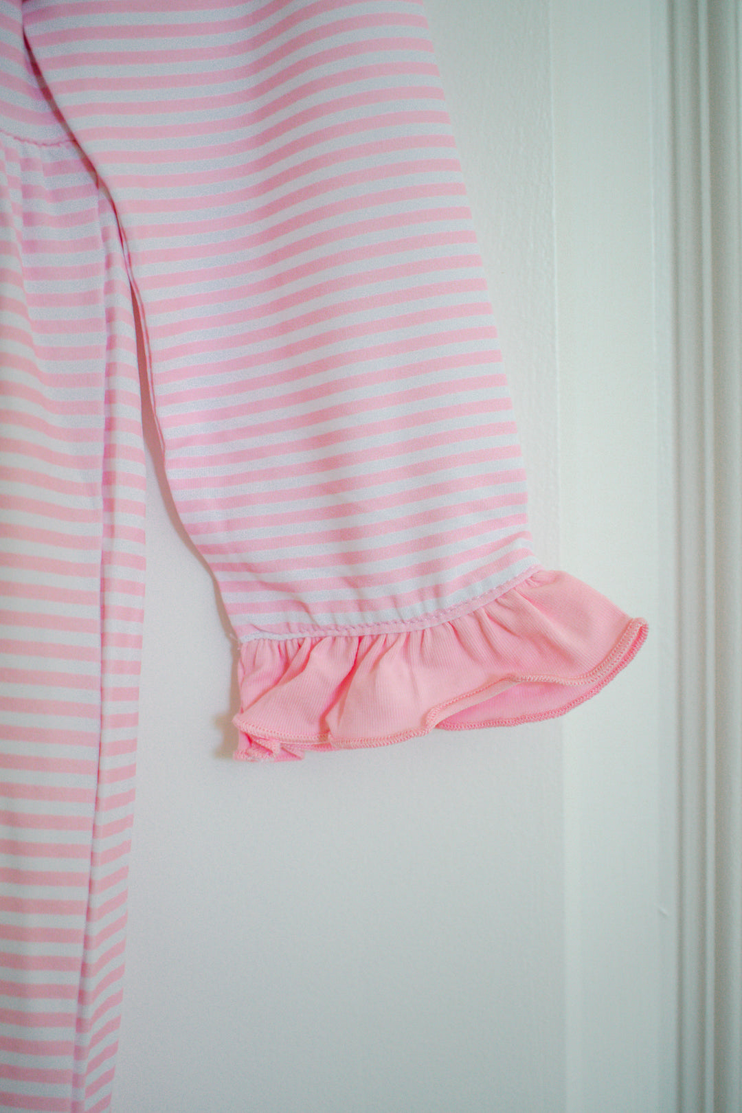 Pink Striped Long Sleeve Thanksgiving Turkey Dress Lillie & Lilah Pink Striped Long Sleeve Thanksgiving Turkey Dress Lillie & Lilah