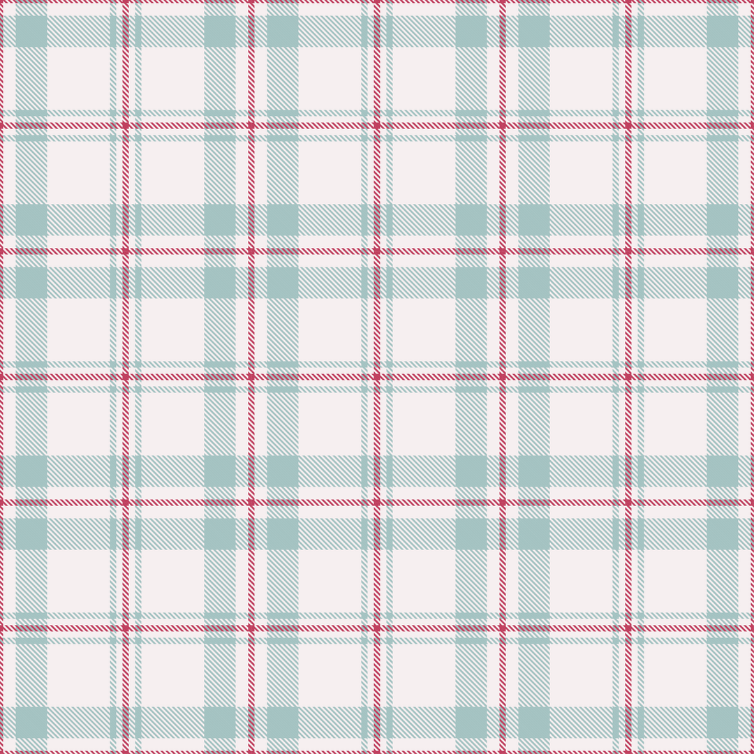 Girls Christmas Tartan Smocked Bubble