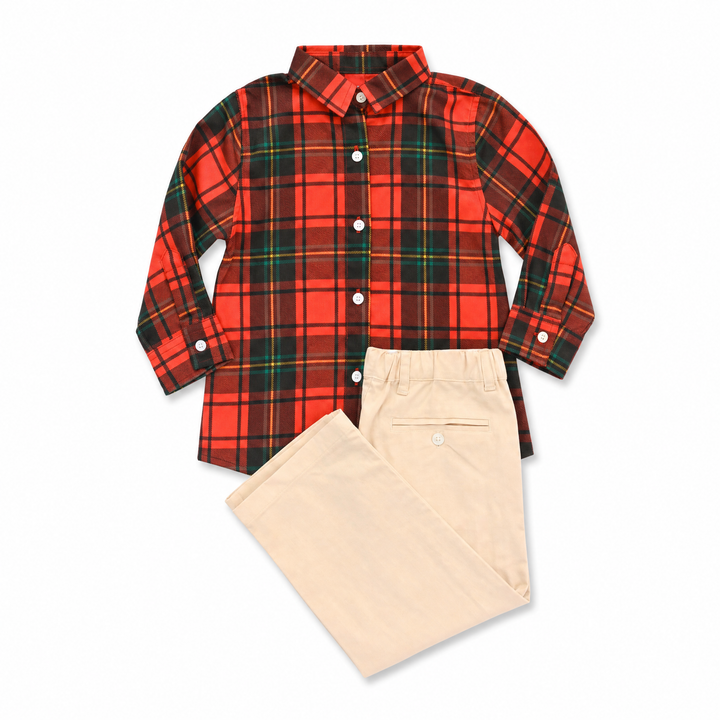 Harrington Christmas Pant Set