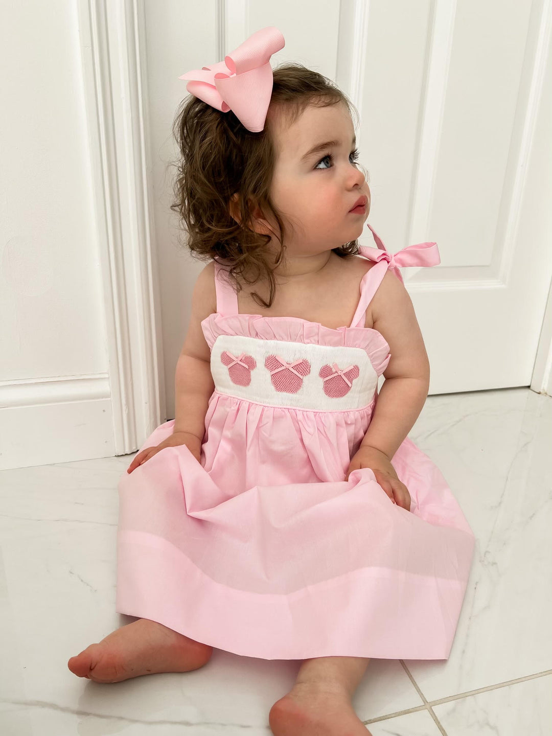 Magical Mouse Bow Knot Sleeve Dress