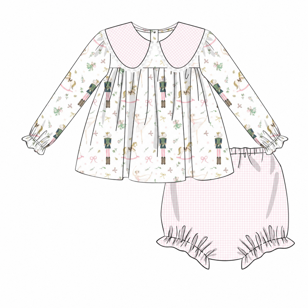 Sugarplum Diaper Set