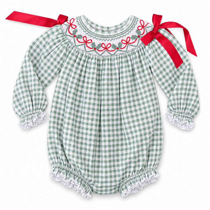 Blakely Smocked Bubble