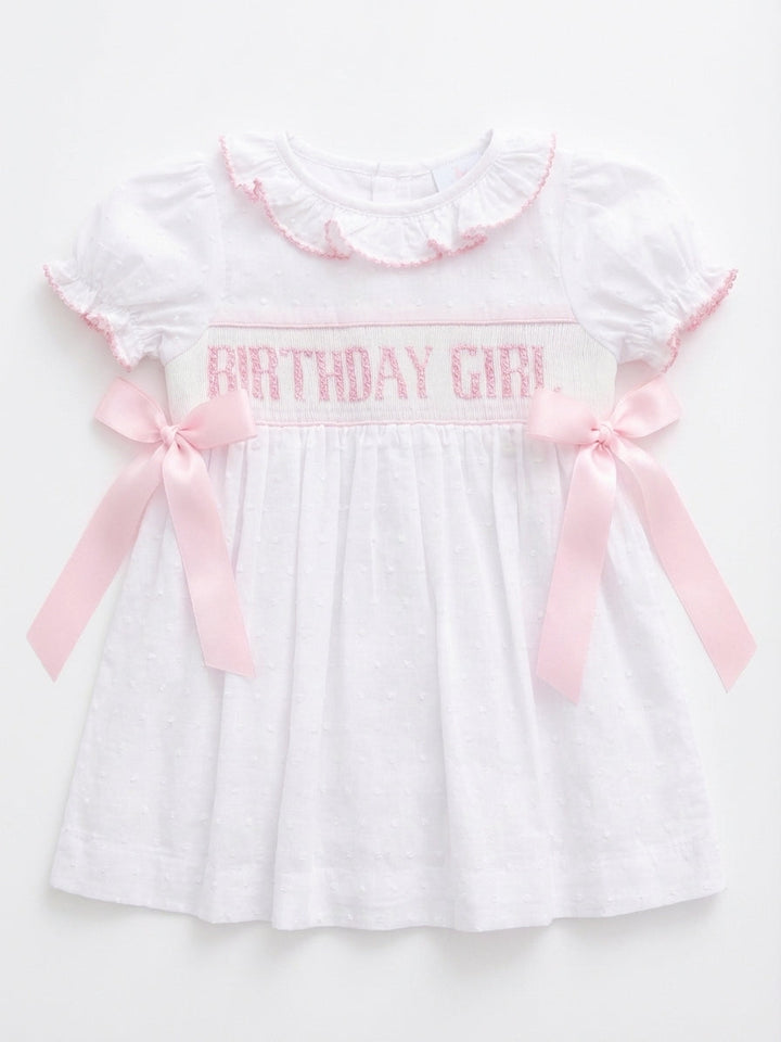 Pink Bow Birthday Dress