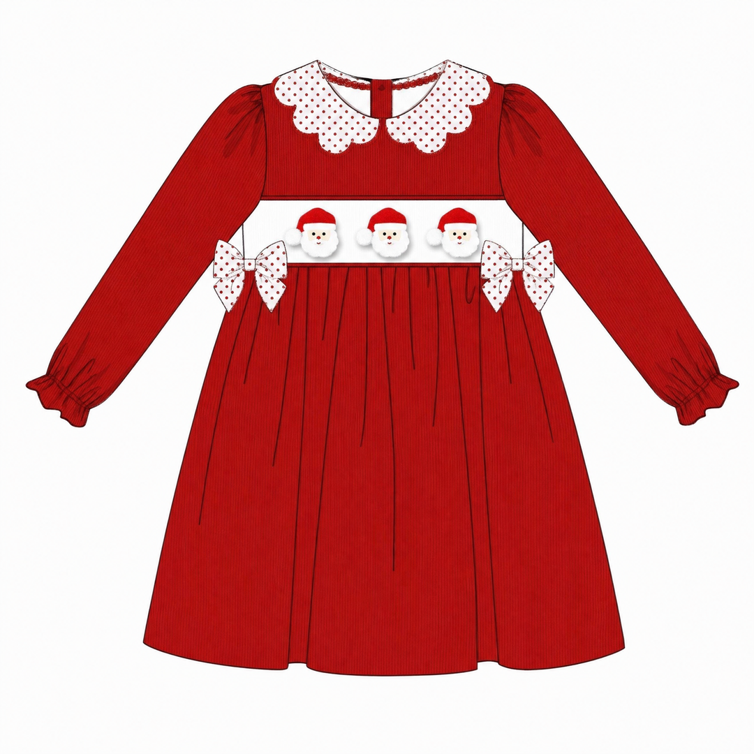 Saint Nick Polka Dot Dress