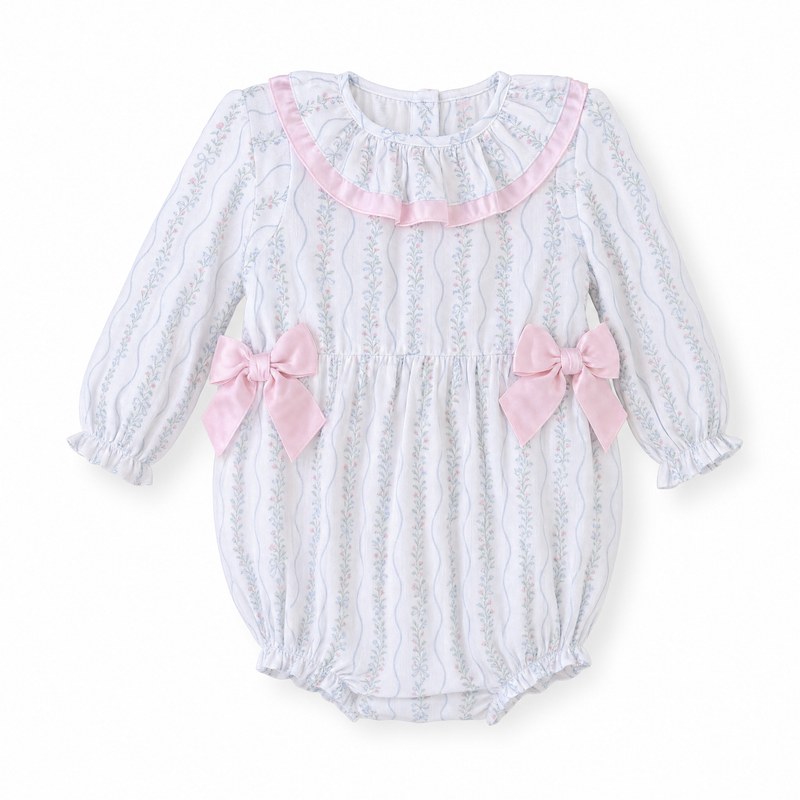 Bella Bow Heirloom Floral Bubble