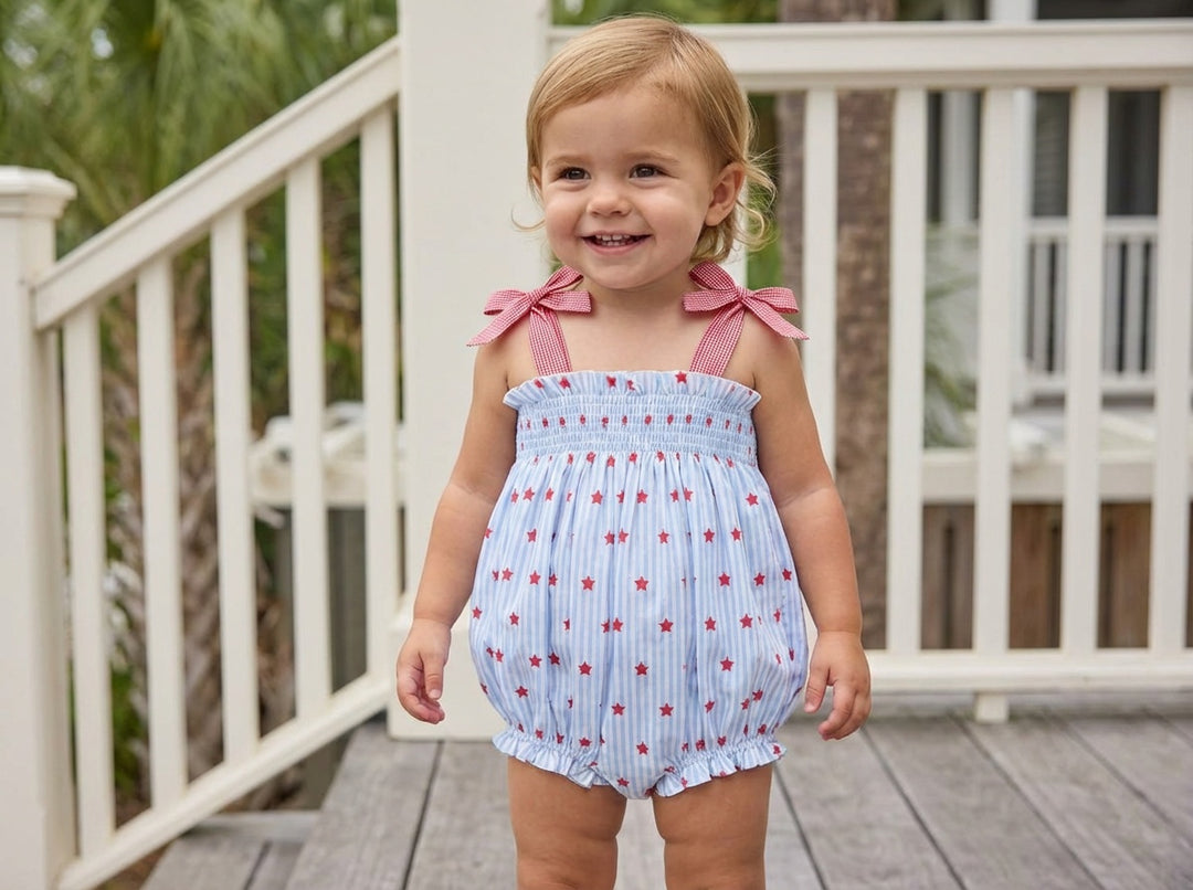Martha Smocked Bubble