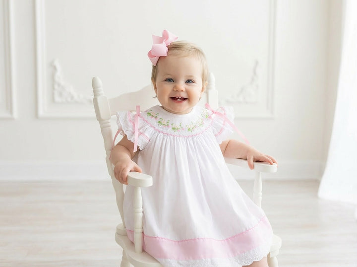 Bella Bow Strawberry Dress