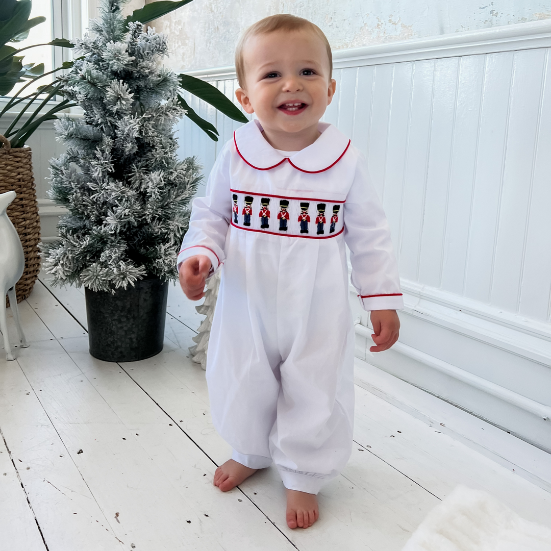 Nutcracker Smocked Longall – Lillie & Lilah Nutcracker Smocked Longall – Lillie & Lilah