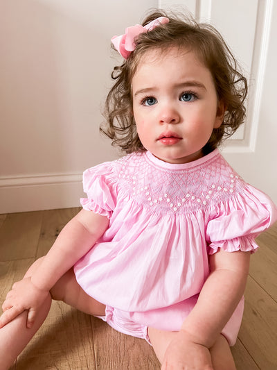 The Charlotte Smocked Diaper Set