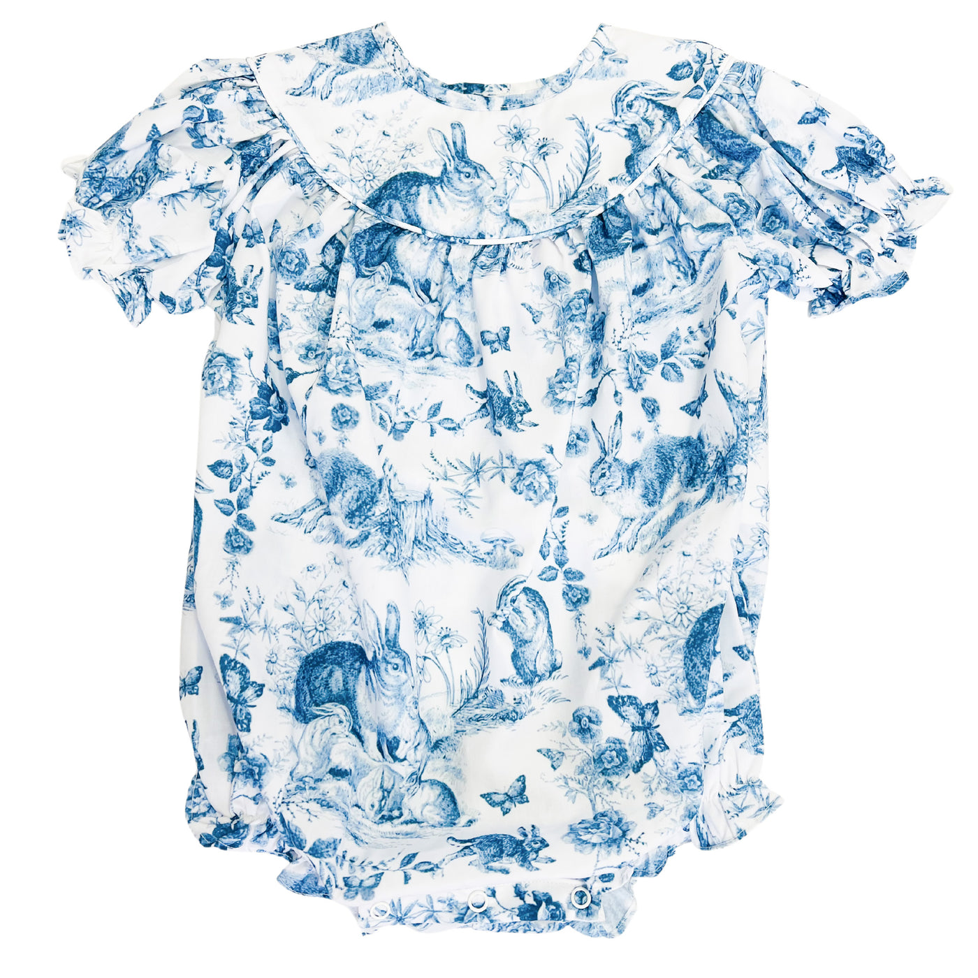 Easter Bunny Toile Bubble - March
