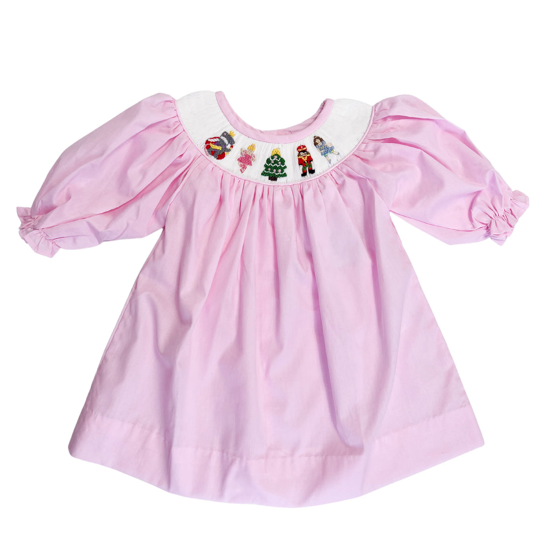 nutcracker smocked dress The Nutcracker Smocked Dress – Lillie & Lilah